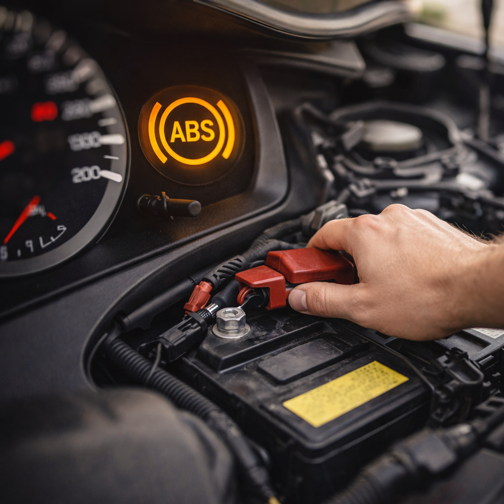 ABS lampje wat brandt